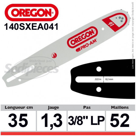 Guide OREGON DB Guard A041-35 cm