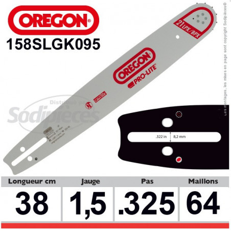 Guide OREGON Pro-lite K095-38 cm