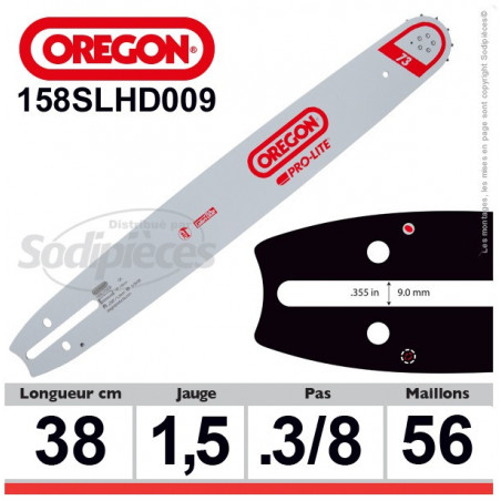 Guide OREGON Pro-lite D009-38 cm