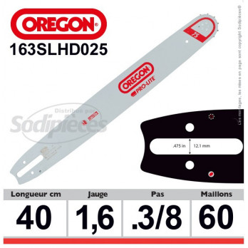 Guide OREGON Pro-lite D025-40 cm