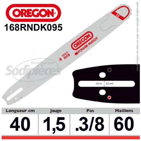 Guide OREGON Power Match K095-40 cm
