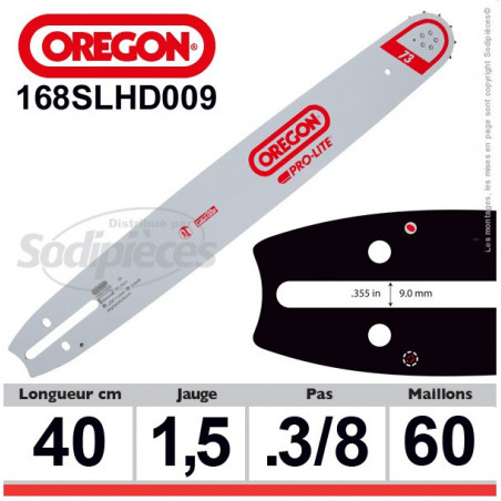 Guide OREGON Pro-lite D025-40 cm