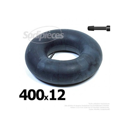 Chambre à air 400 x 12 (valve droite)