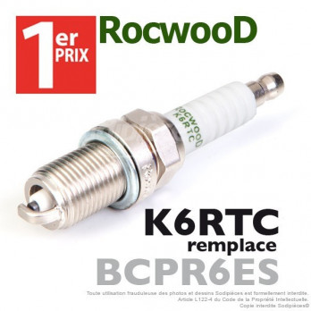  Bougie type NGK BCPR6ES. 1er Prix Rocwood. K6RTC