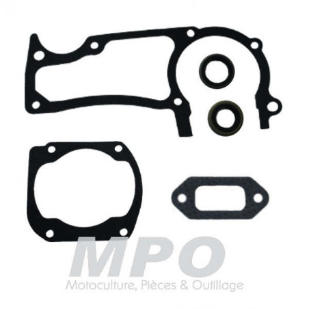Pochette joints moteur pour Husqvarna 362, 365, 371, 372