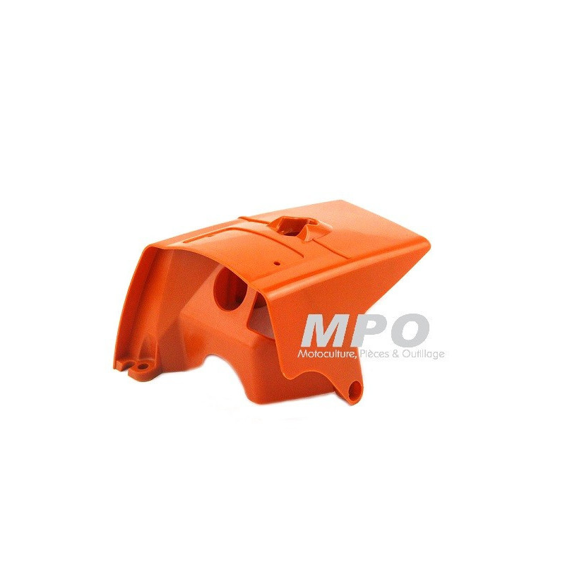 Capot moteur orange pour Stihl 066 - MS660 - MS 660