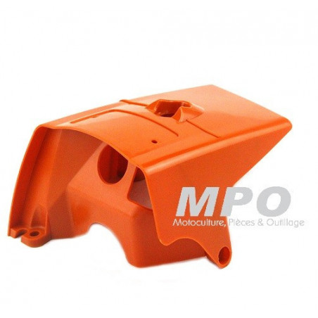 Capot moteur orange pour Stihl 066 - MS660 - MS 660