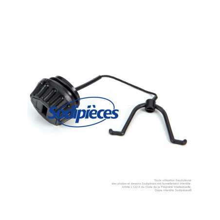 Bouchon huile et essence pour Stihl 009 010 011 012 020 020t 021 023 024 025 026...