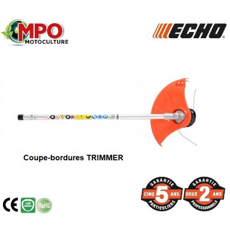 Coupe bordures Trimmer ECHO adaptable sur l'appareil multifonctions