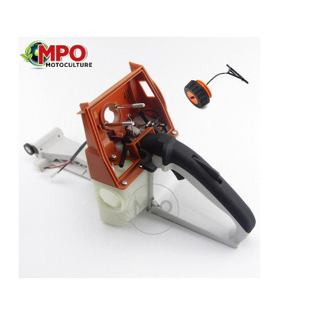 Carter de réservoir + poignée pour Stihl MS650 MS660