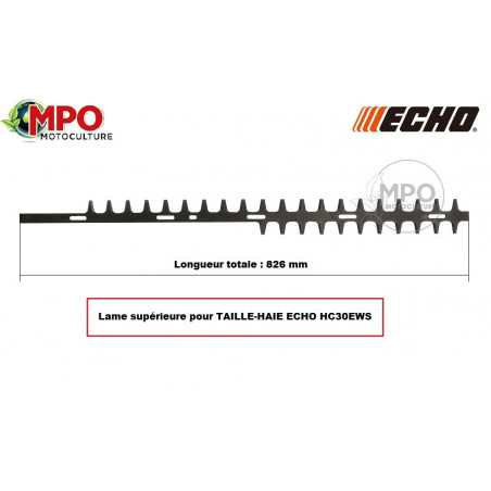 Lame supérieure pour taille-haie Echo HC30EWS