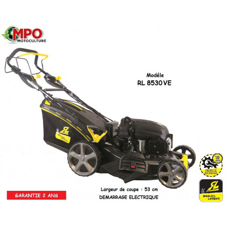 Tondeuse thermique tractée 53 cm de coupe Roques & Lecoeur RL8530VE