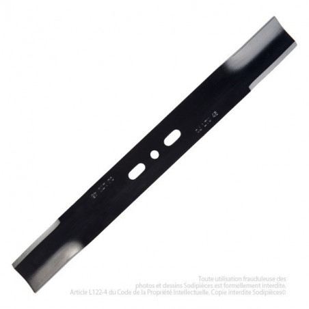 LameLame tondeuse universelle 45 cm. Alésage 10 mm