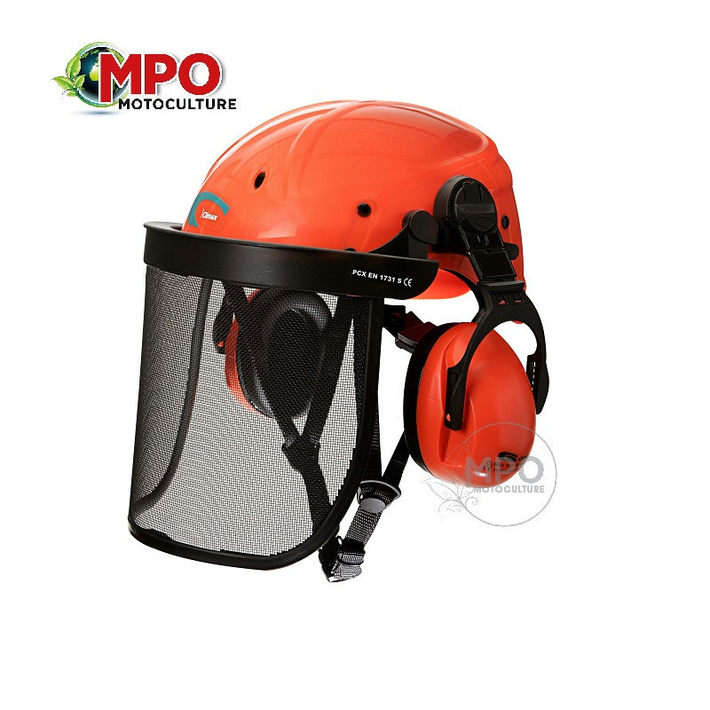 Casque d'élagage pour travaux en hauteur