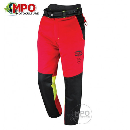 Pantalon de bûcheronnage extensible toutes directions taille S
