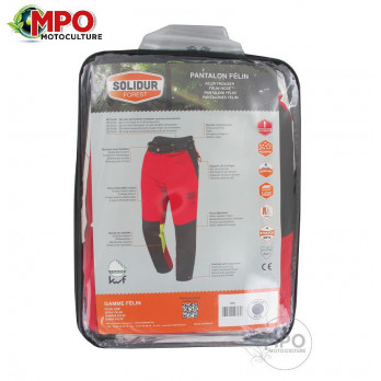 Pantalon de bûcheronnage extensible toutes directions taille S