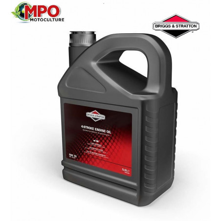 Huile moteur 4 temps BRIGGS & STRATTON SAE30 - 5 L "ORIGINE"