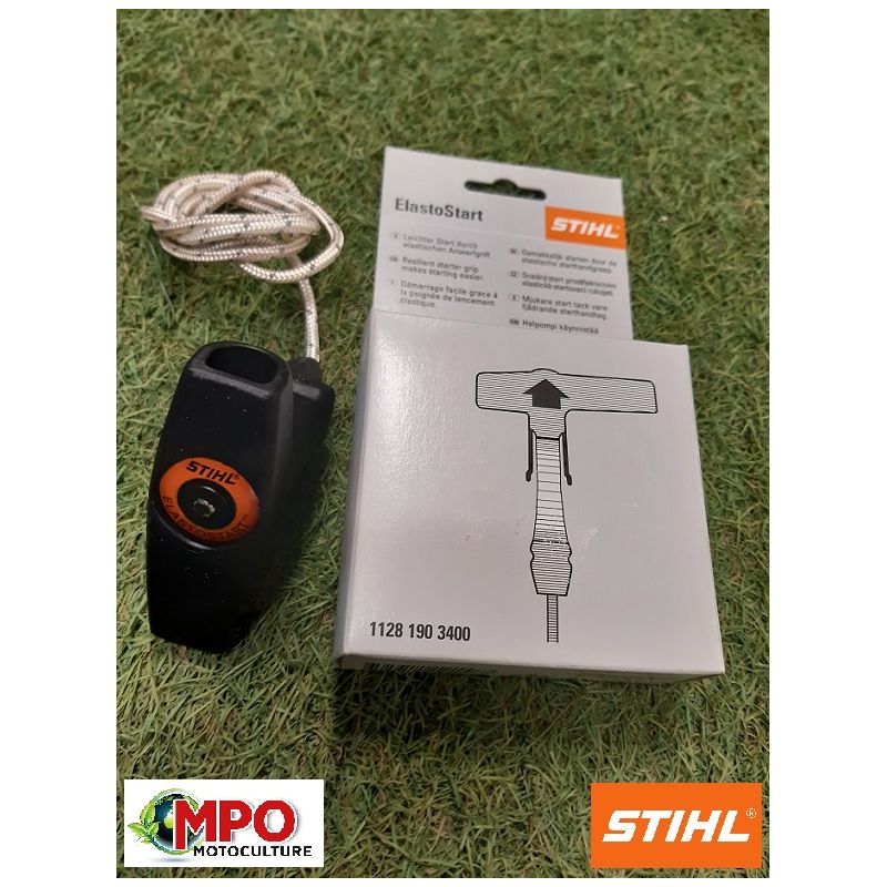 Poignée De Lanceur Avec Corde Pour Tronçonneuse STIHL - Longueur 80cm, Diamètre 4.5mm, Remplace 1122-190-3400